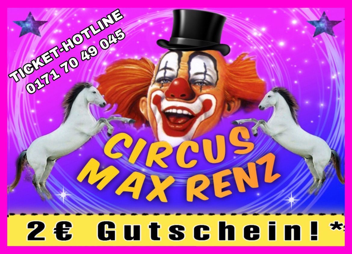 Gutscheine Circus Max Renz